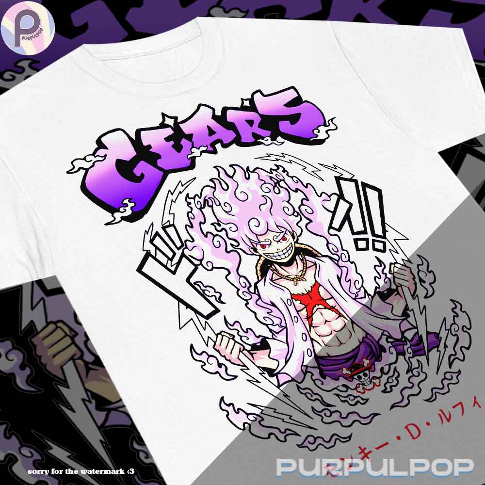 Gear 5 Fifth Luffy One Piece Shirt