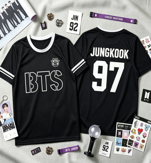 BTS-Style Jersey Tank Top