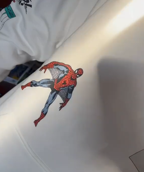 NEW SPIDER-MAN HOODIE