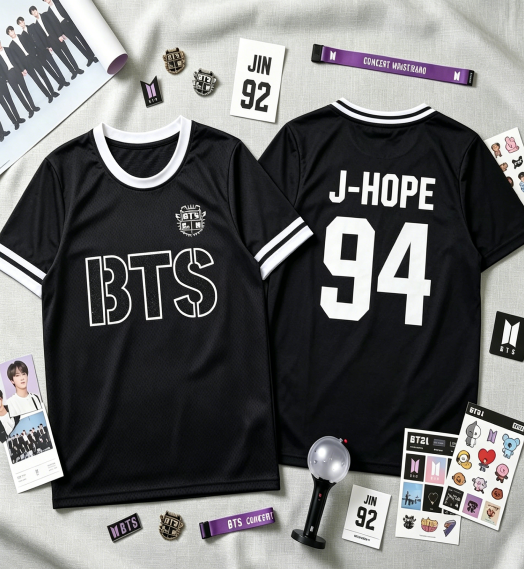 BTS-Style Jersey Tank Top