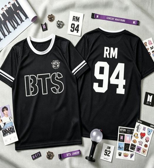 BTS-Style Jersey Tank Top