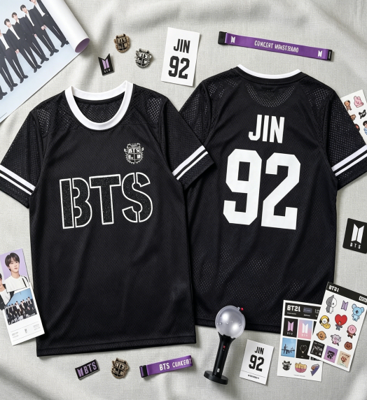 BTS-Style Jersey Tank Top