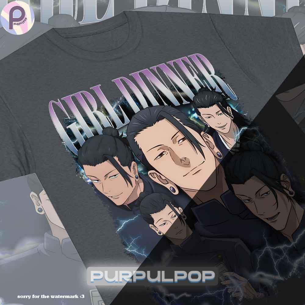 Geto Suguru Girl Dinner Jujutsu Kaisen Shirt