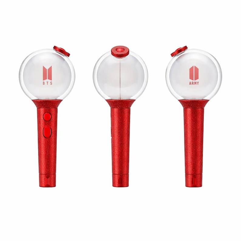 Kpop BTS ARMY MOS Lightstick Skin Decal | Choose Your Color Vinyl Wrap Sticker | Glitter or Metallic Options | Concert Accessory’s