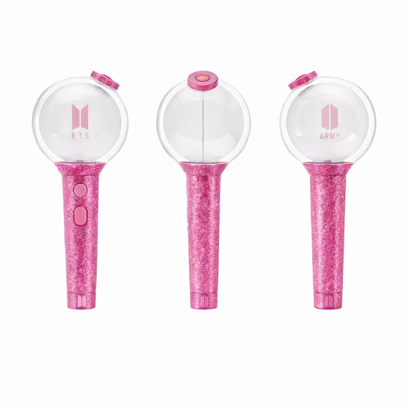 Kpop BTS ARMY MOS Lightstick Skin Decal | Choose Your Color Vinyl Wrap Sticker | Glitter or Metallic Options | Concert Accessory’s