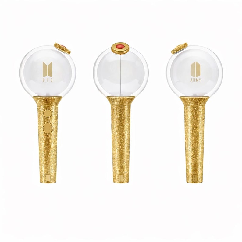 Kpop BTS ARMY MOS Lightstick Skin Decal | Choose Your Color Vinyl Wrap Sticker | Glitter or Metallic Options | Concert Accessory’s