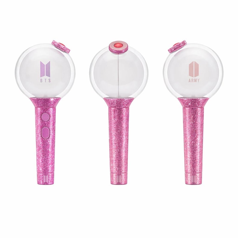 Kpop BTS ARMY MOS Lightstick Skin Decal | Choose Your Color Vinyl Wrap Sticker | Glitter or Metallic Options | Concert Accessory’s