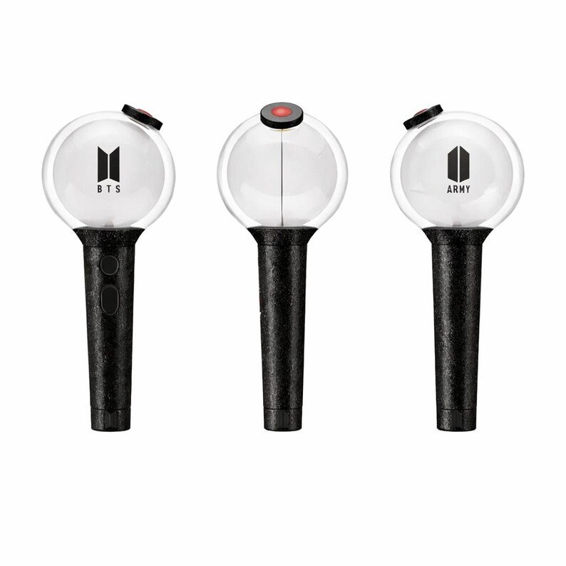 Kpop BTS ARMY MOS Lightstick Skin Decal | Choose Your Color Vinyl Wrap Sticker | Glitter or Metallic Options | Concert Accessory’s