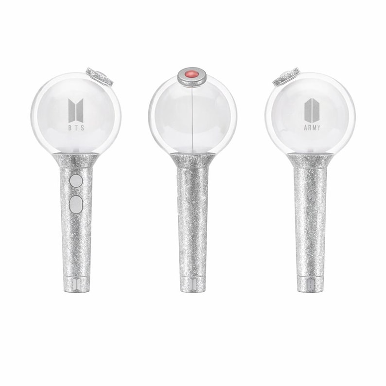 Kpop BTS ARMY MOS Lightstick Skin Decal | Choose Your Color Vinyl Wrap Sticker | Glitter or Metallic Options | Concert Accessory’s
