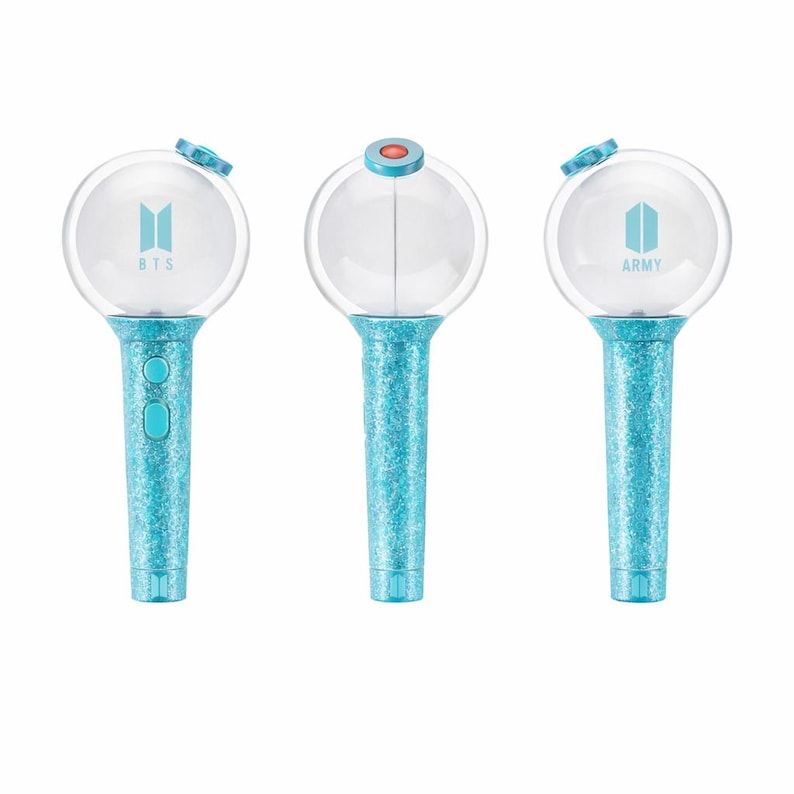Kpop BTS ARMY MOS Lightstick Skin Decal | Choose Your Color Vinyl Wrap Sticker | Glitter or Metallic Options | Concert Accessory’s