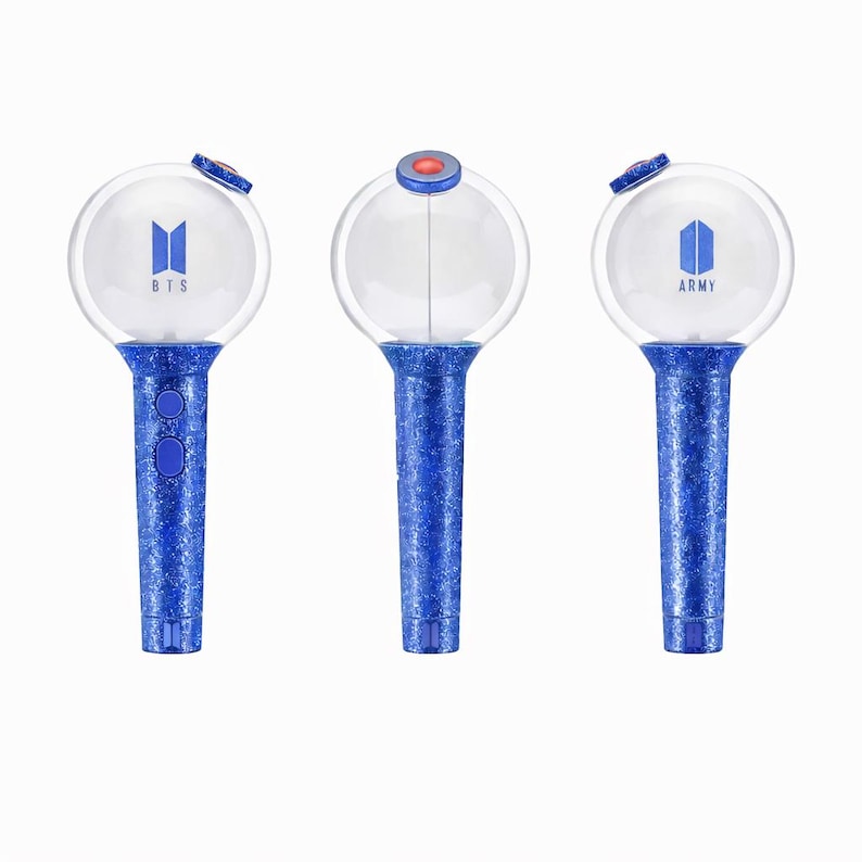 Kpop BTS ARMY MOS Lightstick Skin Decal | Choose Your Color Vinyl Wrap Sticker | Glitter or Metallic Options | Concert Accessory’s