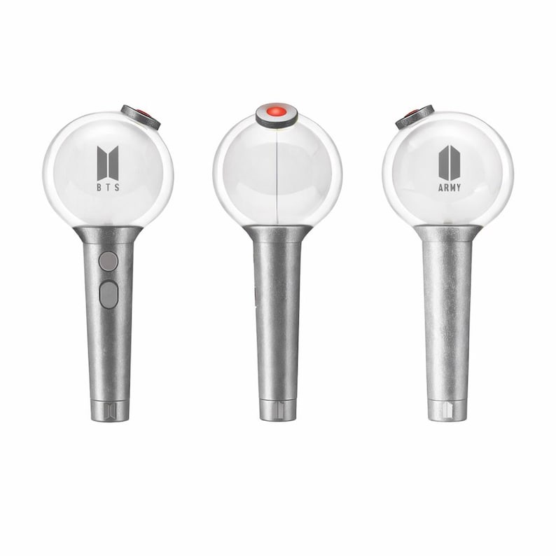 Kpop BTS ARMY MOS Lightstick Skin Decal | Choose Your Color Vinyl Wrap Sticker | Glitter or Metallic Options | Concert Accessory’s
