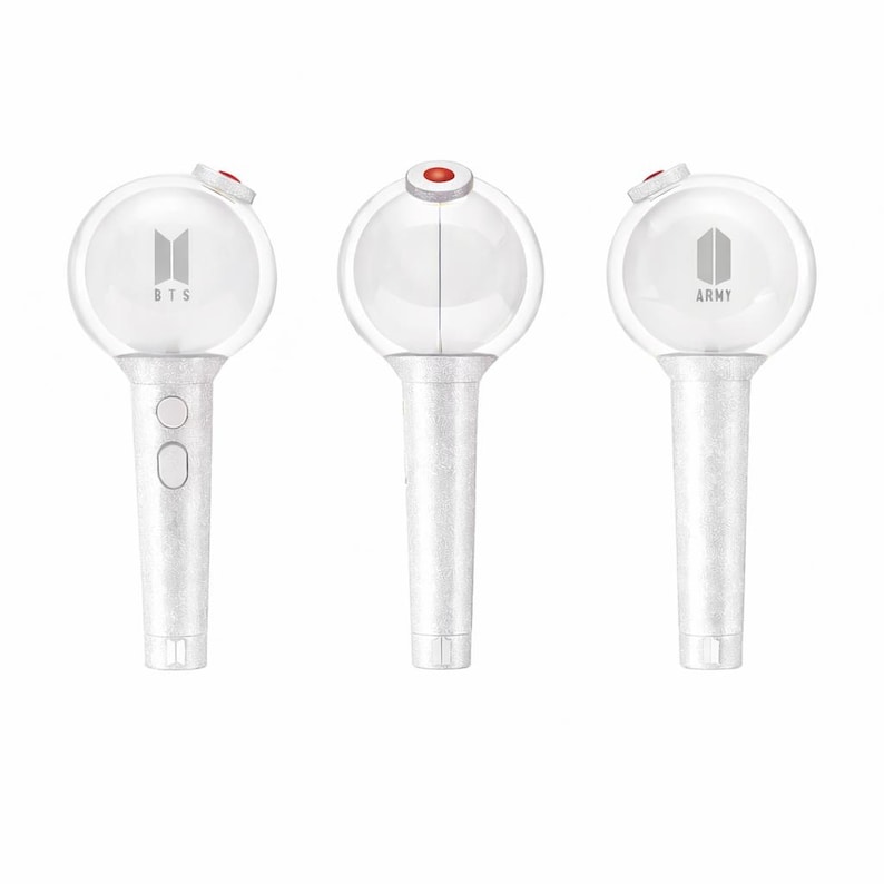 Kpop BTS ARMY MOS Lightstick Skin Decal | Choose Your Color Vinyl Wrap Sticker | Glitter or Metallic Options | Concert Accessory’s