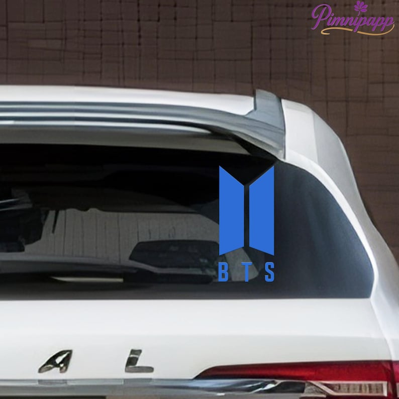 BTS Vinyl Decal,Car/Laptop/Window/Bottle/Glassware Decal, Size,Multiple Colors Available,K-POP Vinyl Sticker,Gift for BTS Fans