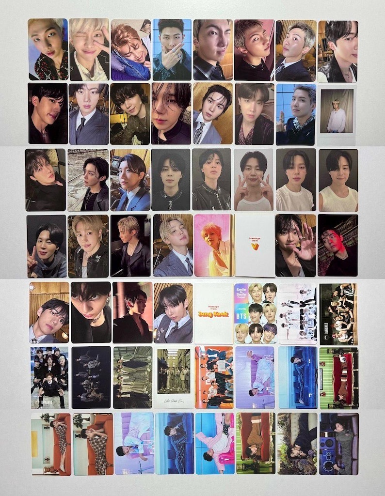 Official BTS kpop photocards! NEW ARIRANG Cards! Rm, Jin, Suga, J-Hope, Jimin, Taehyung, Jungkook!! Read description before purchasing!