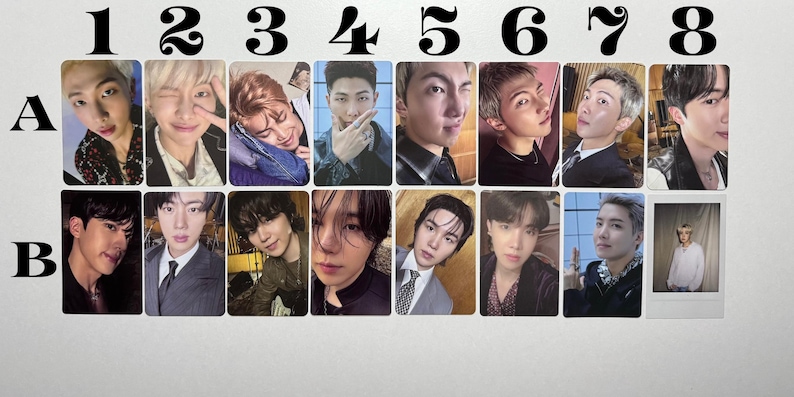 Official BTS kpop photocards! NEW ARIRANG Cards! Rm, Jin, Suga, J-Hope, Jimin, Taehyung, Jungkook!! Read description before purchasing!