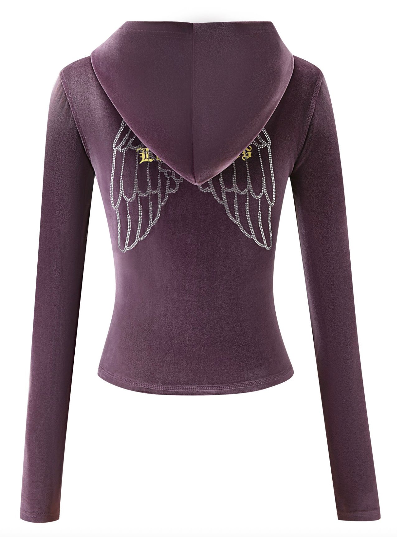 BLARE VELOUR TRACKSUIT - PURPLE