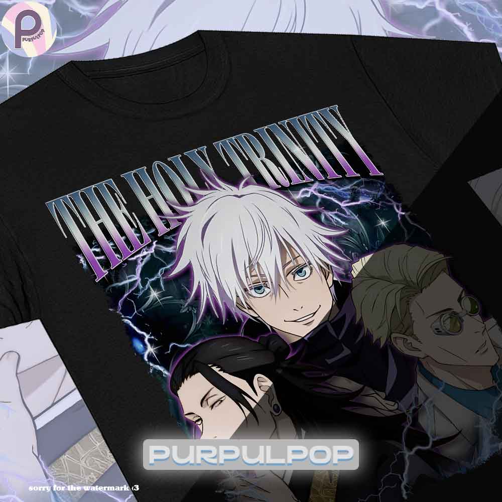The Holy Trinity Gojo Geto Nanami JJK Shirt