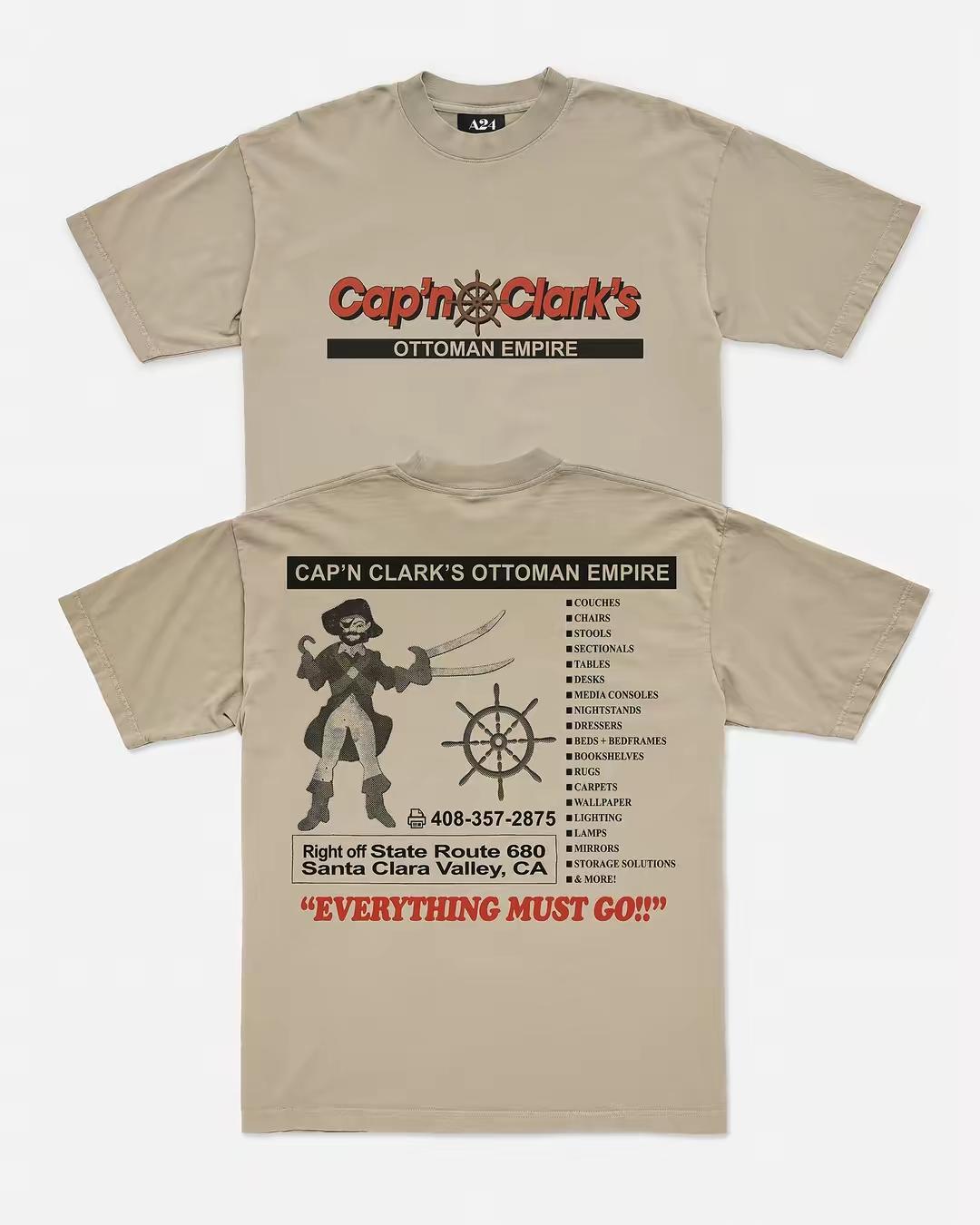 Cap'n Clark's Tee