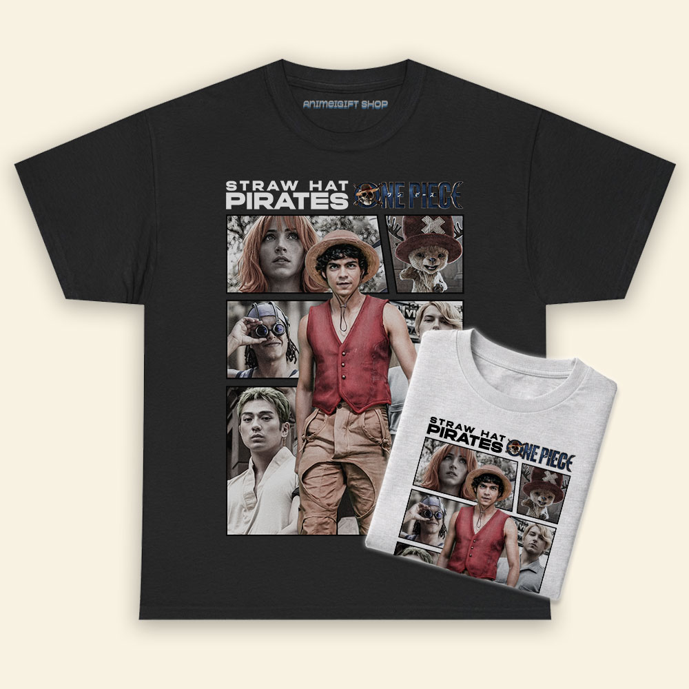 Straw Hat Pirates One Piece Live Action Shirt