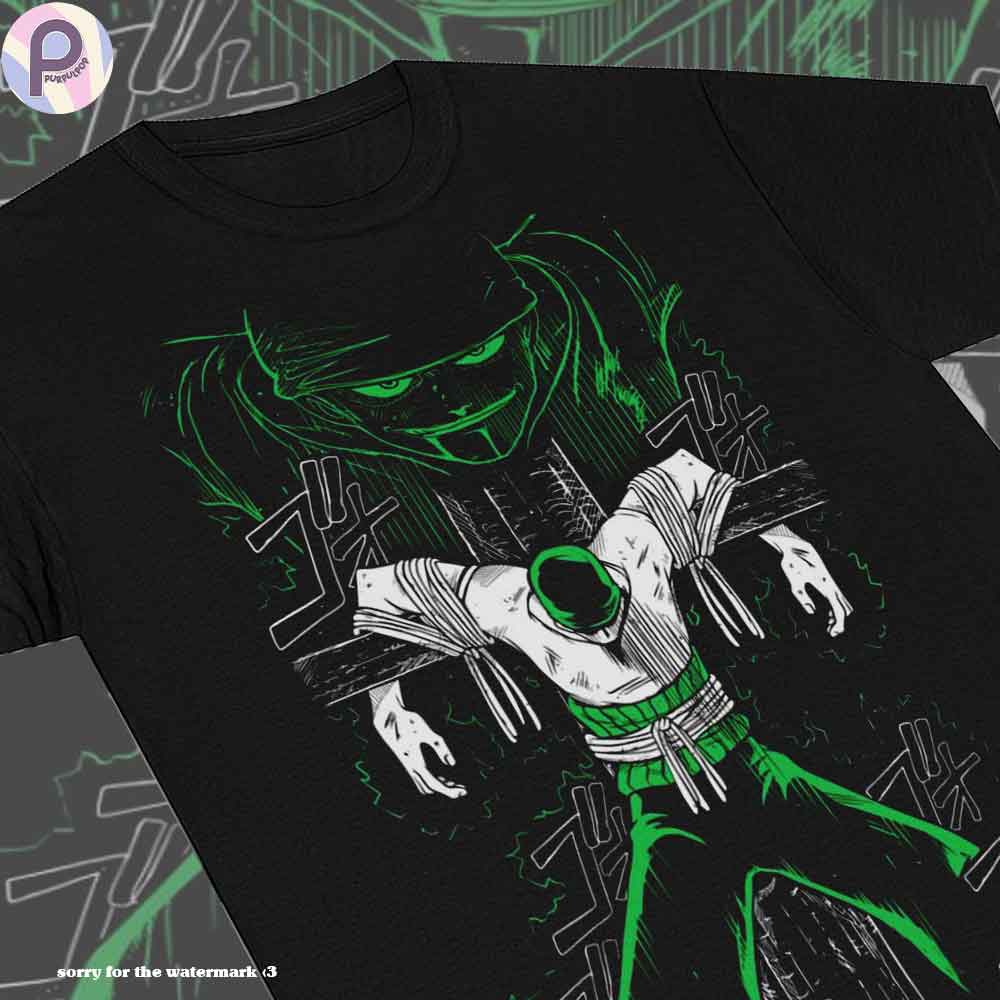 Zoro Roronoa One Piece Luffy Anime Manga Shirt