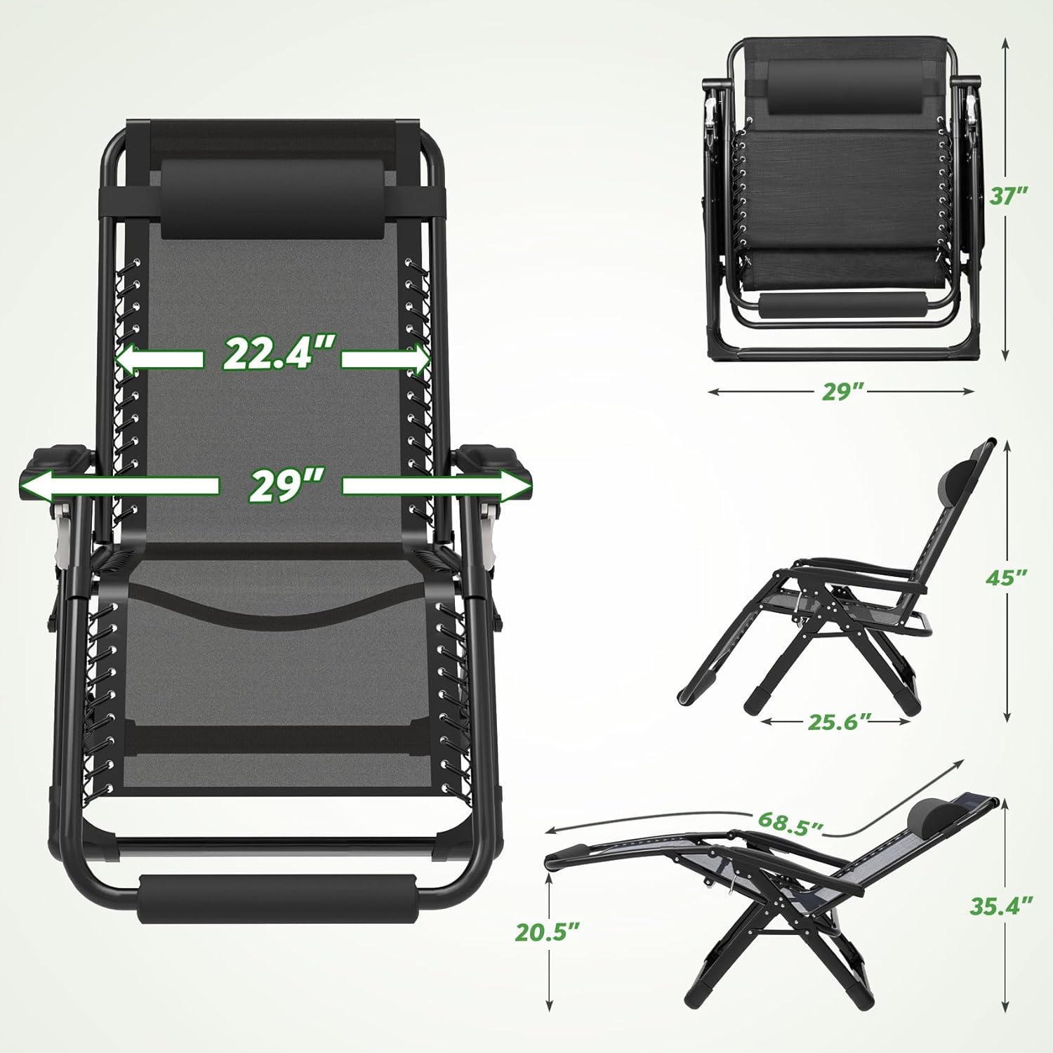 29In XL Zero Gravity Chair