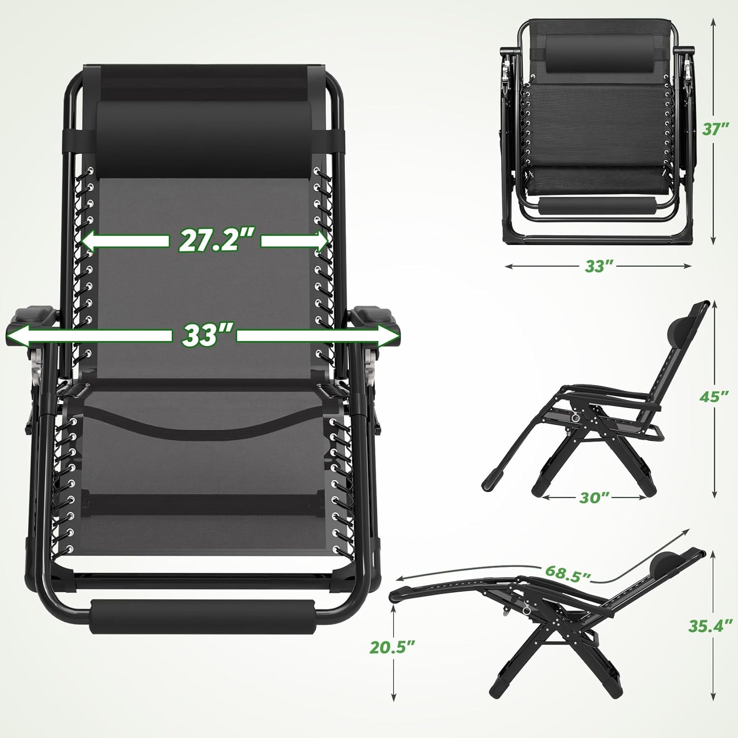 Oversized Zero Gravity Chair
