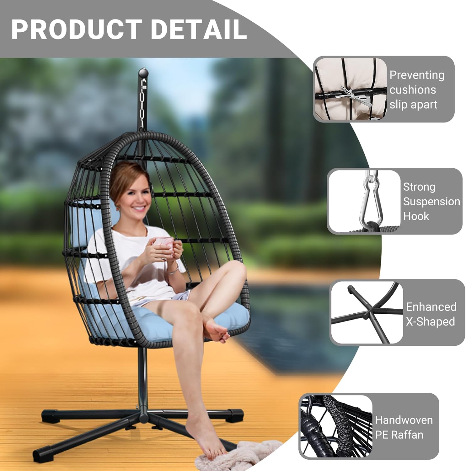 Egg Chair with Stand