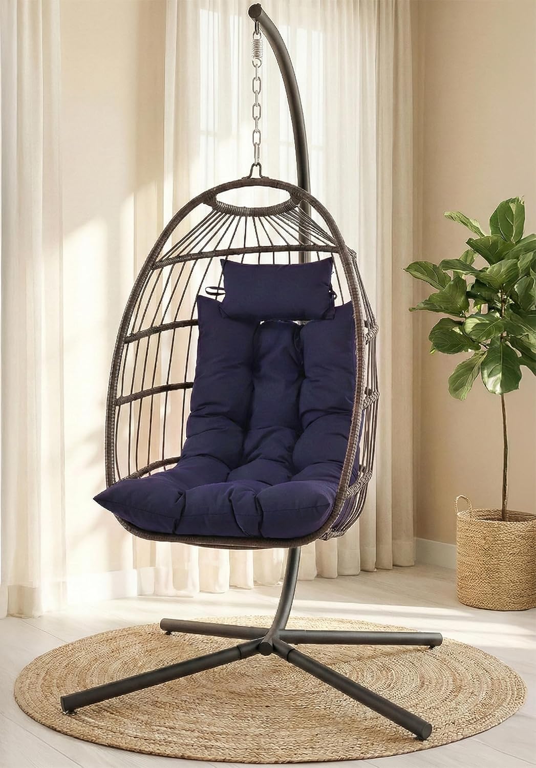 Indoor/Outdoor Swing Hammock Chair