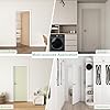  30"x80" 1-Panel Shaker Style White Primed Hollow Core Interior Molded Door Slab, NOT Pre-drilled and NOT Included Hardware, Pre-Assembled Interior Door for Pantry, Laundry, Closet
