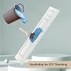 Bifold Doors, 6 Panel Primed Bifold Closet Doors for 48"x80" Door Opening, Modern White Hollow Core Bi-Fold Door Slab with Hardware Kit & Knob, Widely Used, Primed