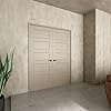 30"x80" 5-Panel Shaker Style White Primed Hollow Core Interior Molded Door Slab, NOT Pre-drilled and NOT Included Hardware, Pre-Assembled Interior Door for Pantry, Laundry, Closet
