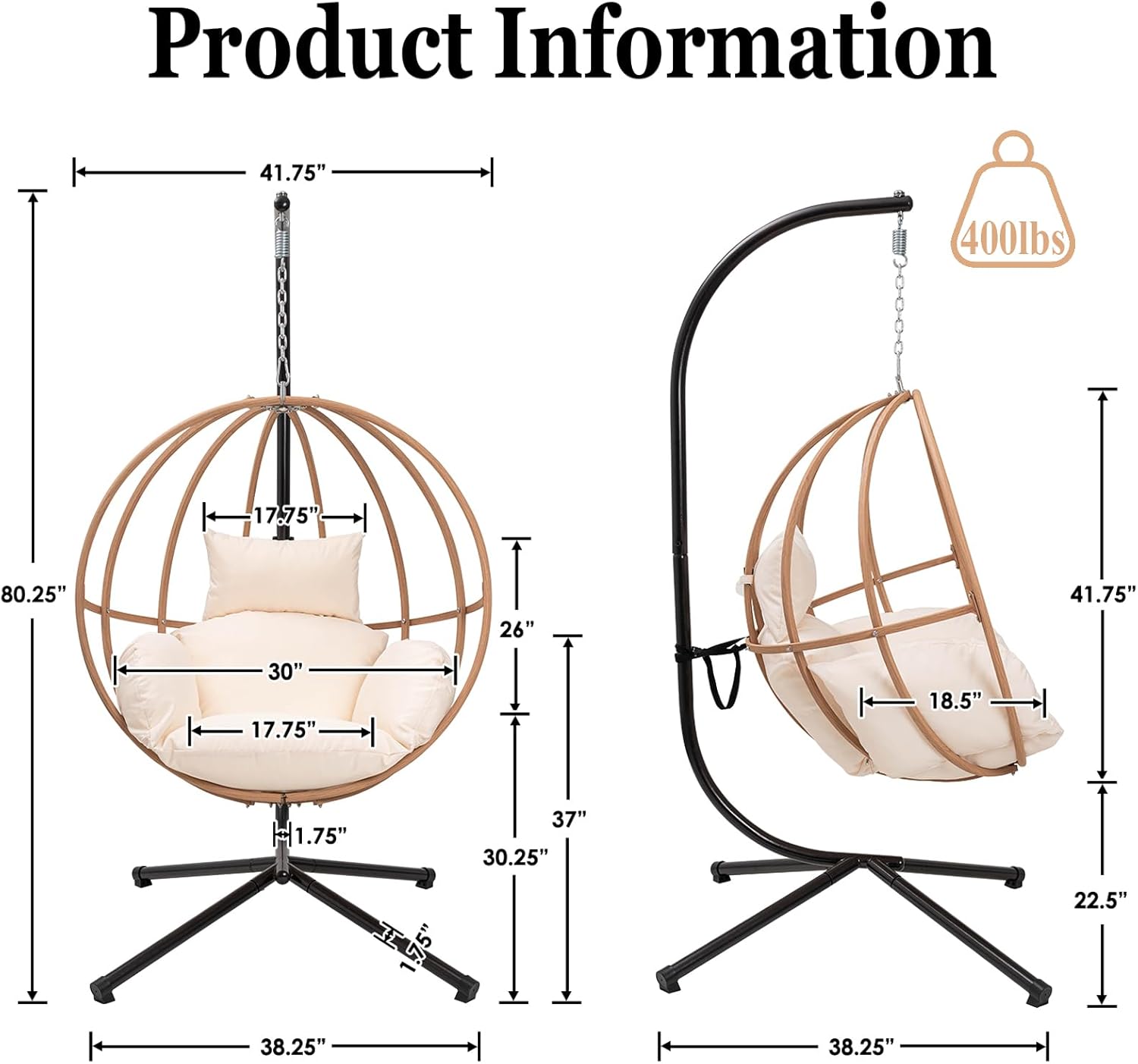 Egg Chair with Stand