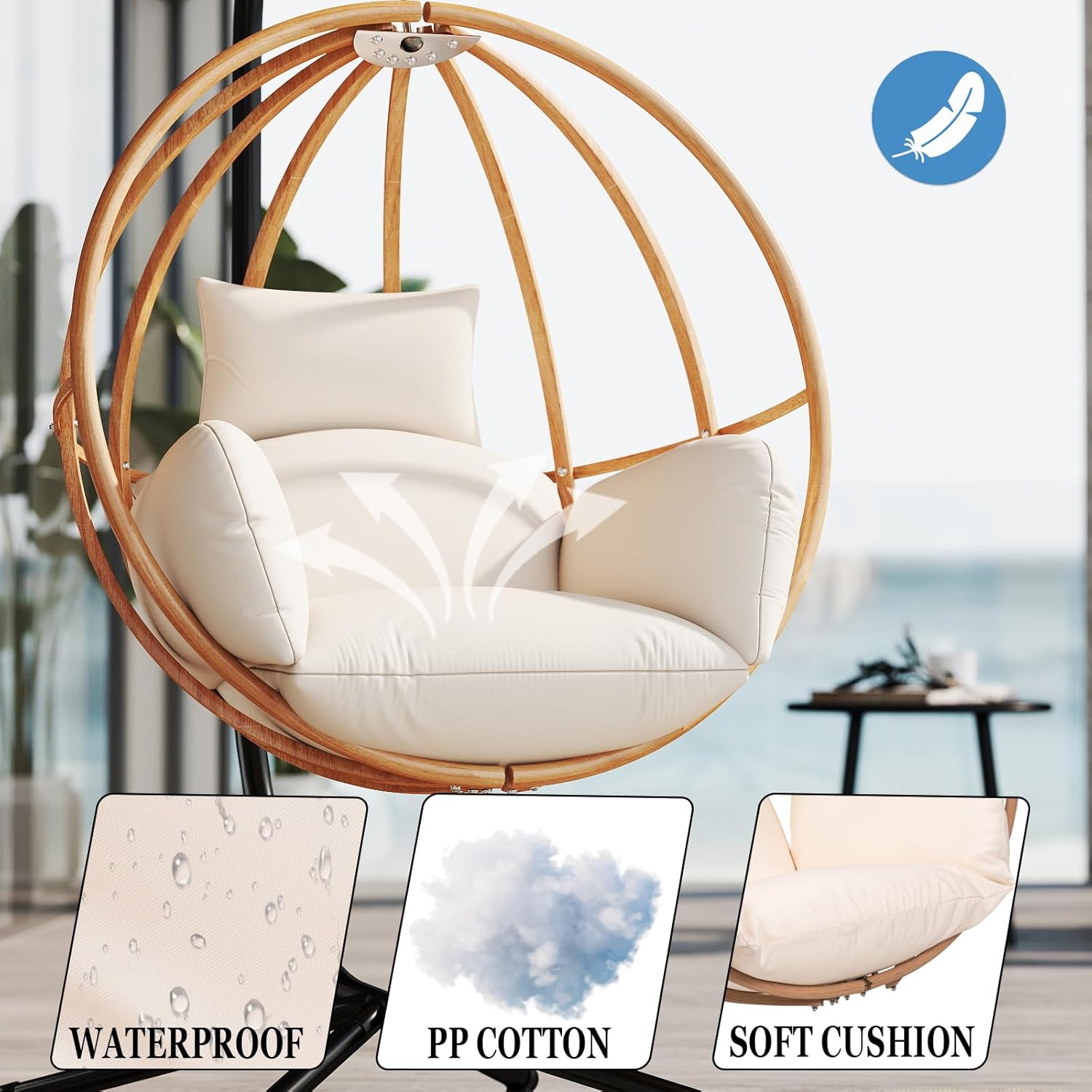 Egg Chair with Stand