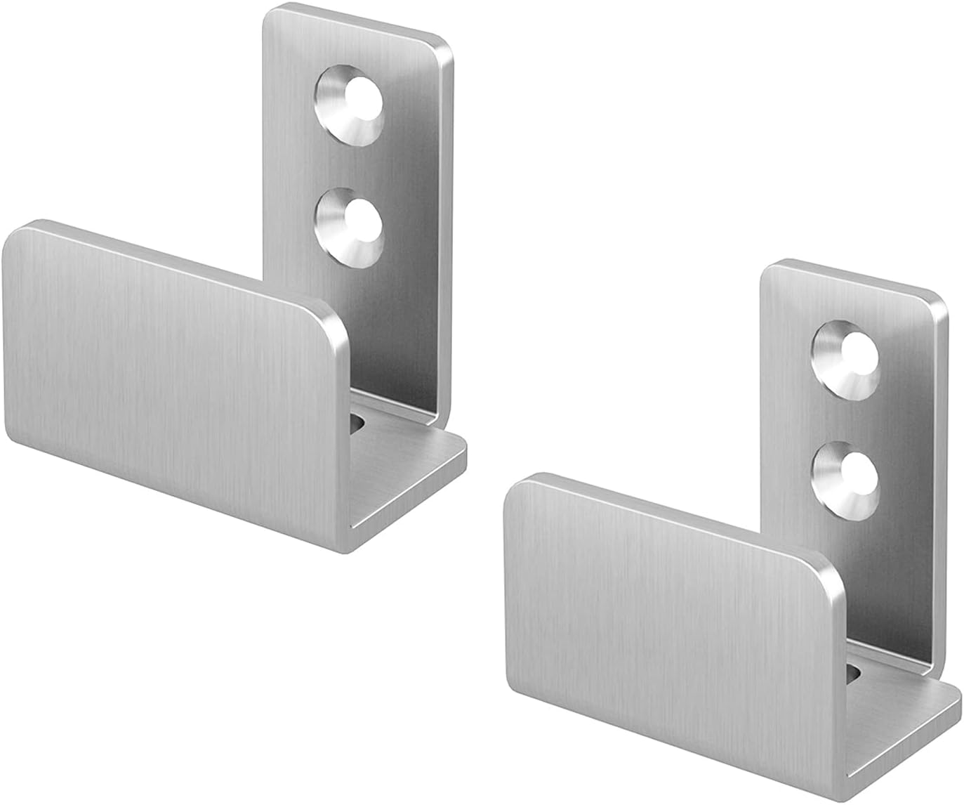Sliding Barn Door Floor Guide, Adjustable Wall Mounted Sliding Door Bottom Guide, U Shape, Durable Stainless Steel Barn Door Guide