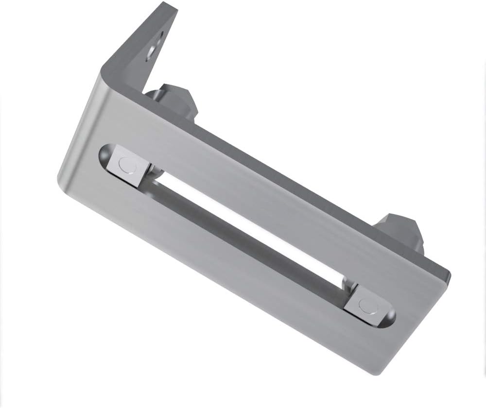 Scratch Resistant Stainless Steel Sliding Door Floor Guide, Adjustable Roller Wall Mounted Guide