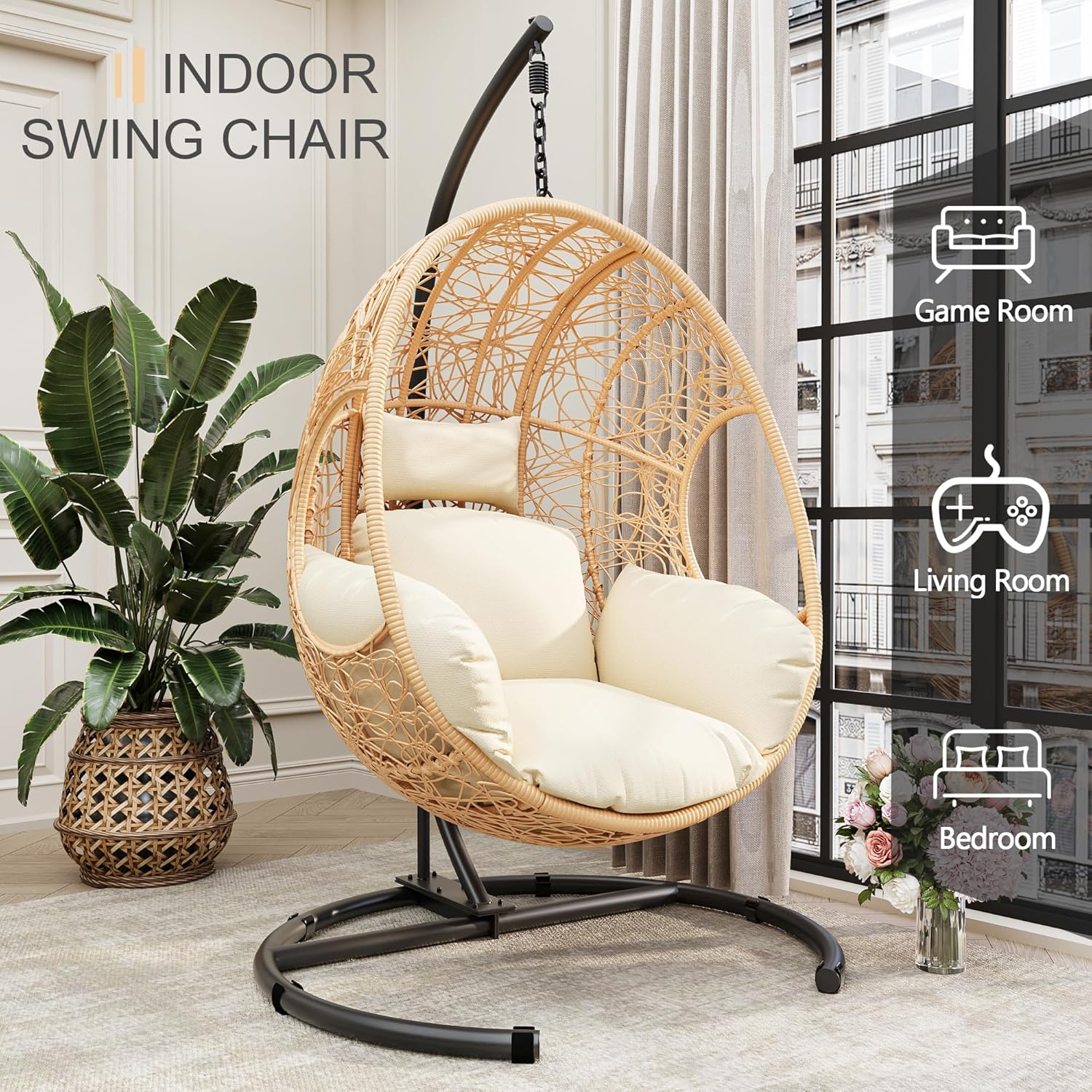 Oversized Hanging Egg Chair