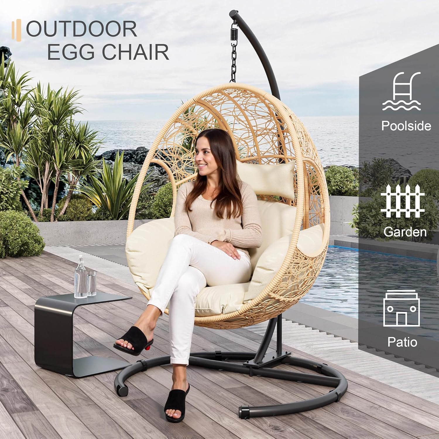 Oversized Hanging Egg Chair