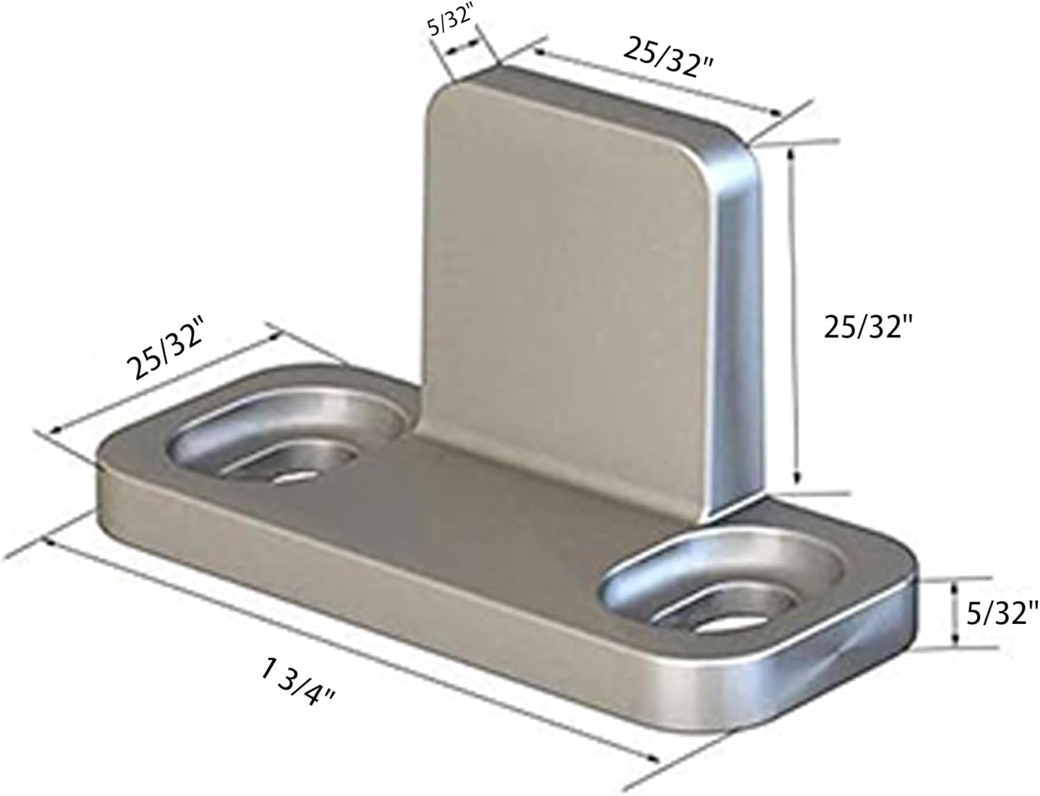 Black Aluminum Floor Guide, Floor Mounted Sliding Barn Door Hardware, Adjustable Bypass Door Guide