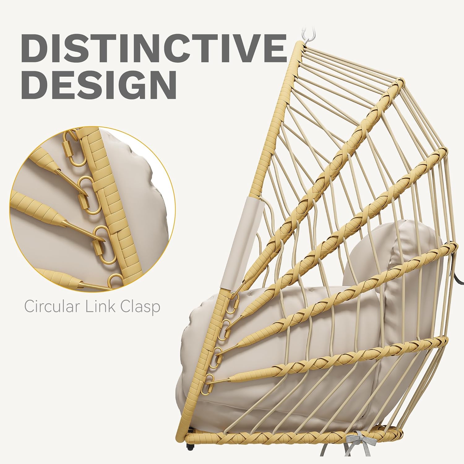 Wicker Swing Egg Chair