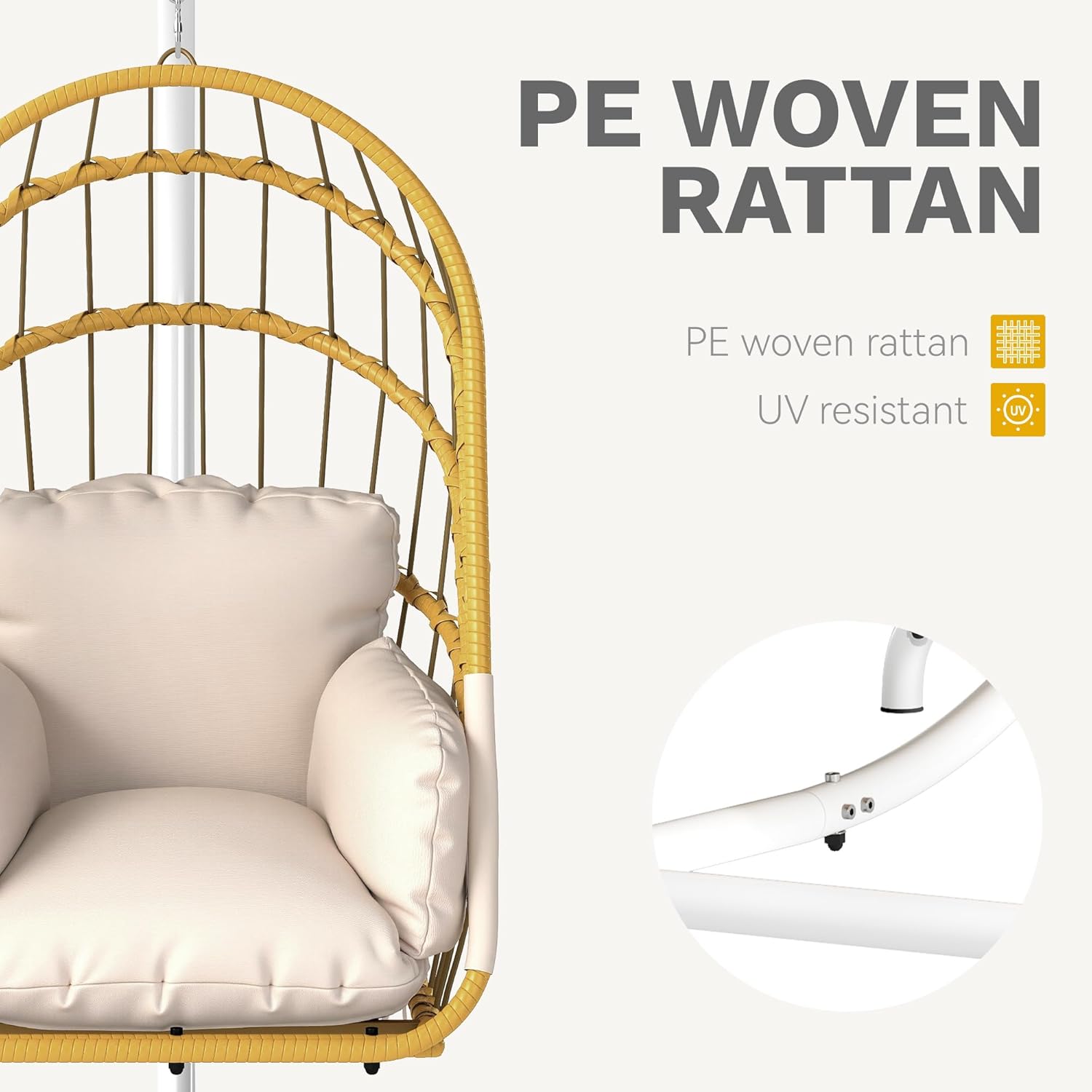 Wicker Swing Egg Chair