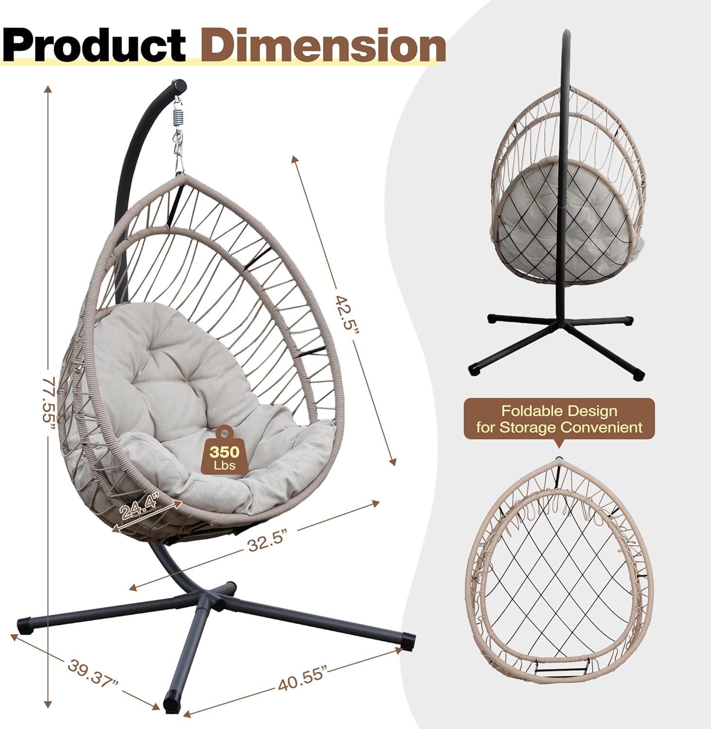 Egg Chair with Stand