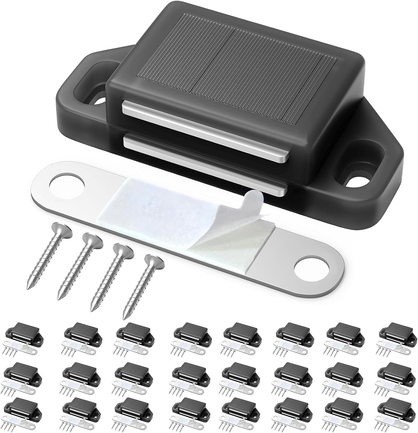 Cabinet Magnetic Catch Door Latch 25LB for Kitchen Drawer Magnets to Stay Closed