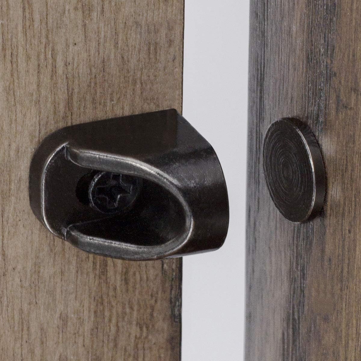 4 Set Magnetic Door Catch and Latch, Cabinet Magnets Hardware for Kitchen, Closet, Cupboard and Other Furniture Doors and Drawers Closer, Closure Closing