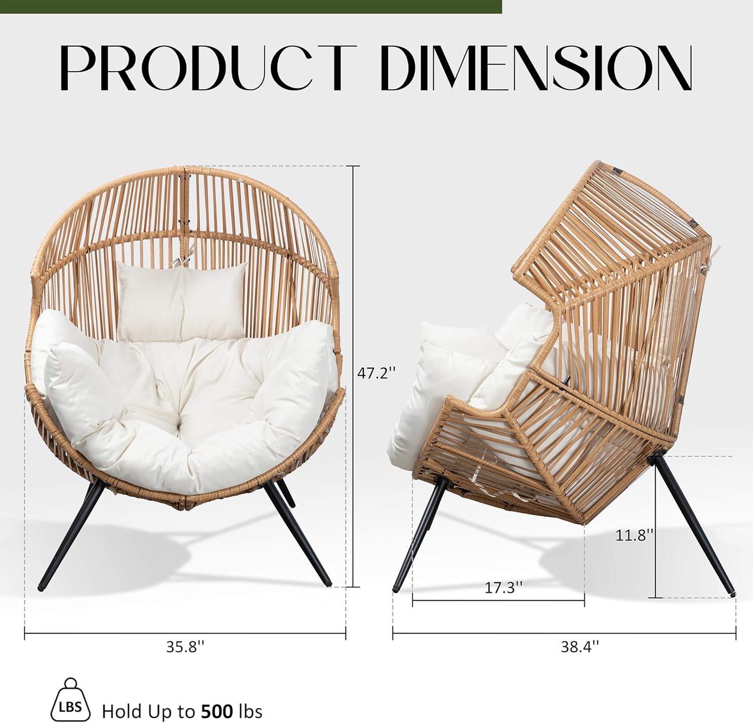 Egg Chair Wicker Outdoor Chairs