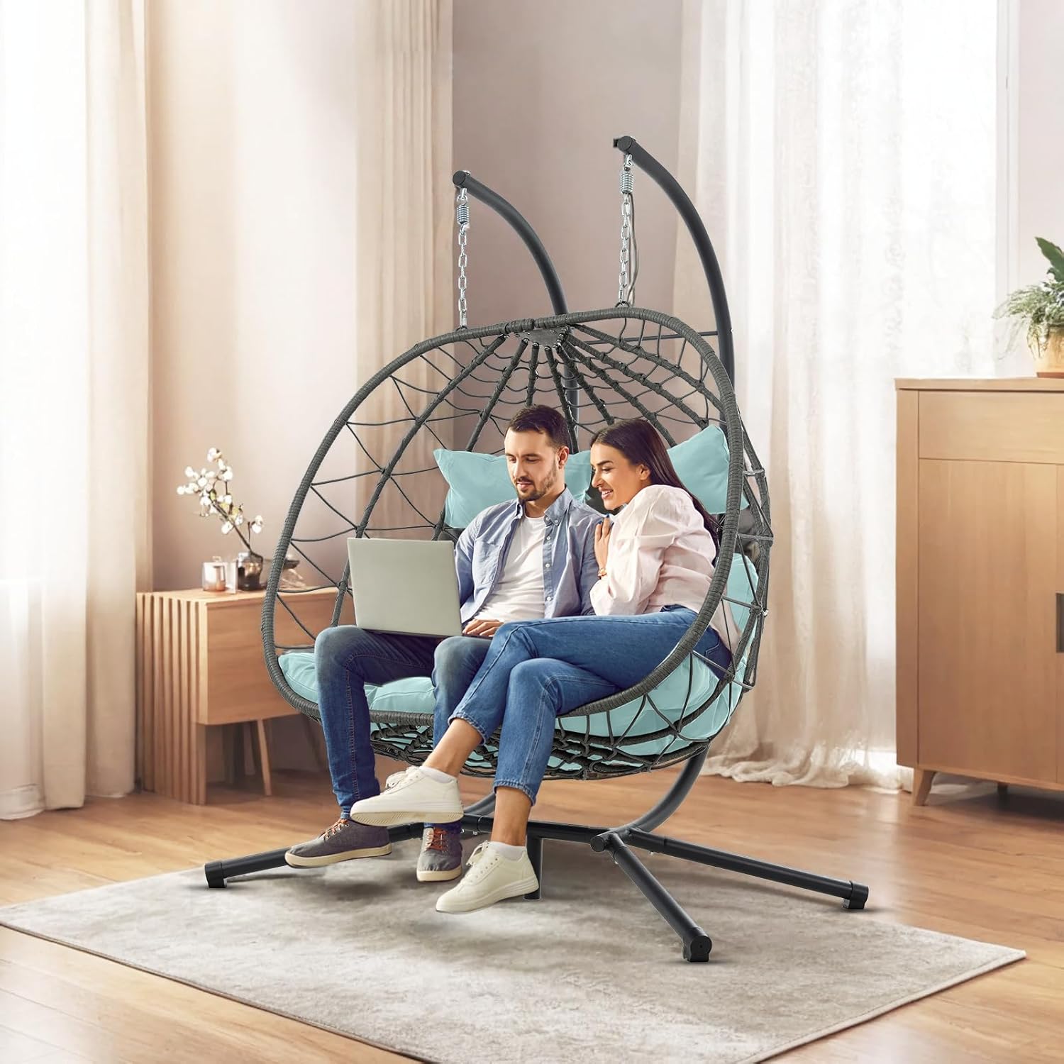 Double Egg Swing Chair