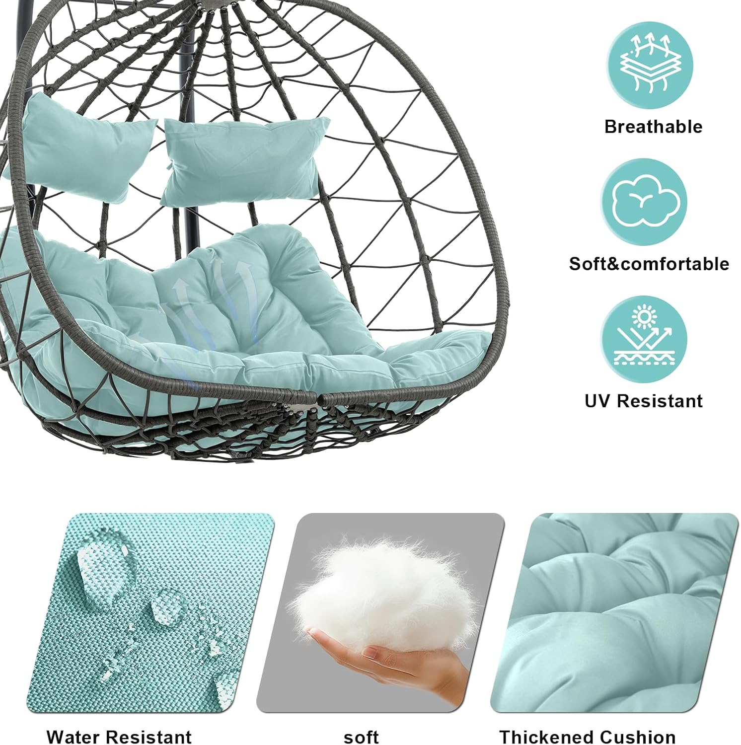 Double Egg Swing Chair