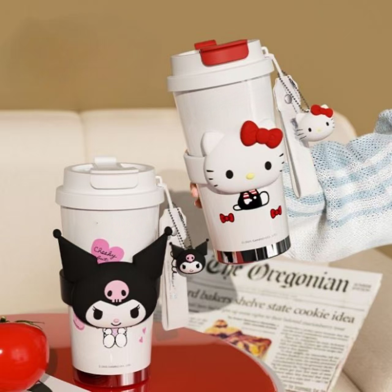 Hello Kitty thermos, ceramic inner liner