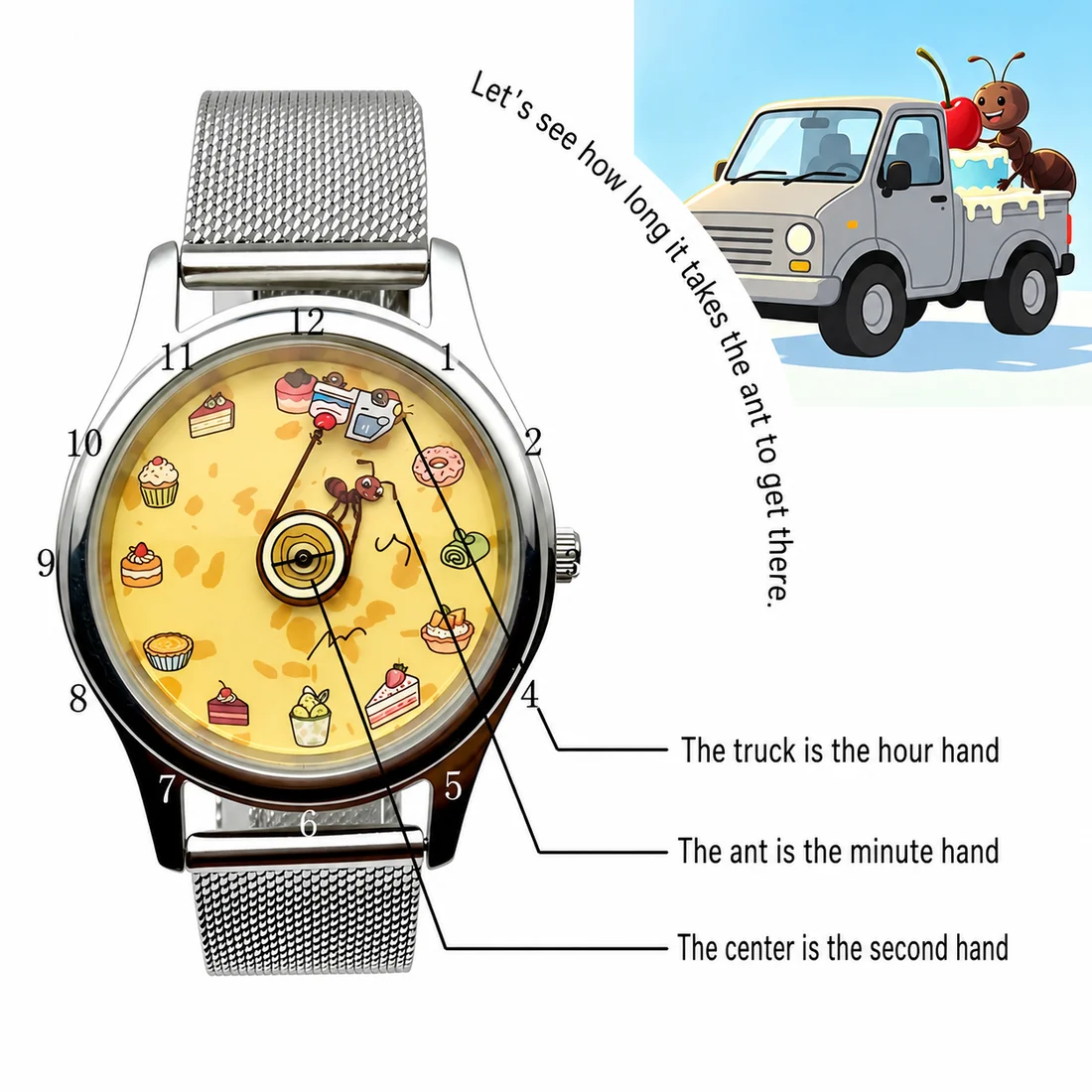 Cartoon Creative Quartz Watch
