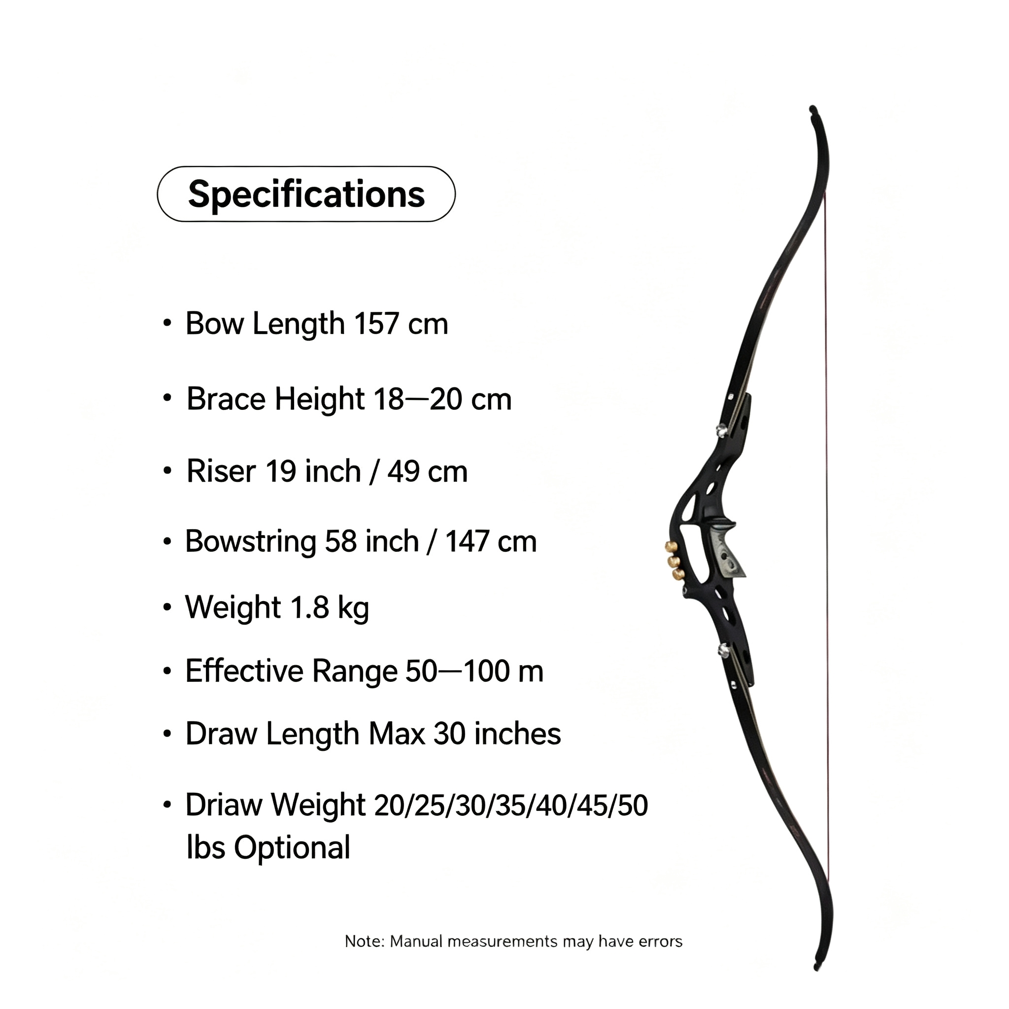 Professional Competitive Archery Alloy Recurve Bow